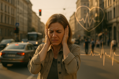 Riskiofaktor Lärm (KI-generiert / Rinke)